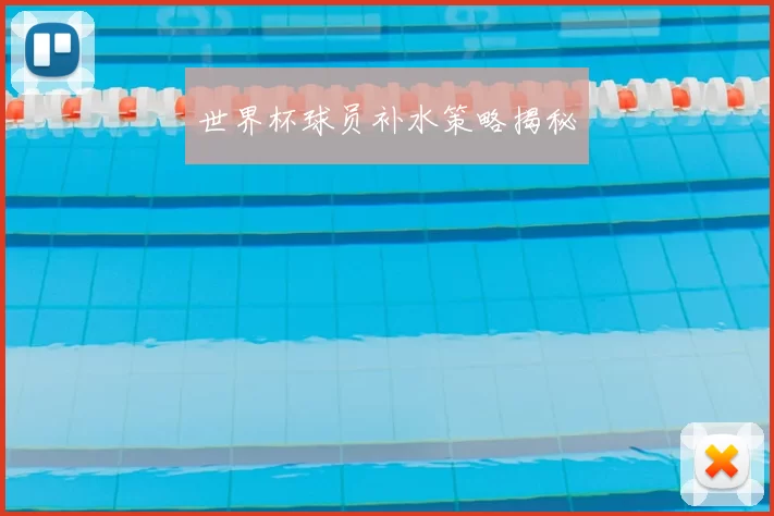 世界杯球员补水策略揭秘